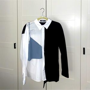 Chic button up shirt